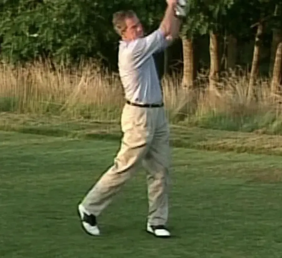 George Bush Golfing